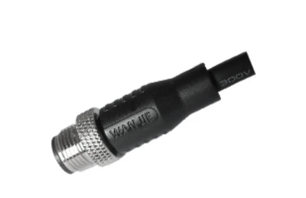 M12 Male Straight UnShield A-kóðun 8PIN PUR snúra 2.0M M12X1.0