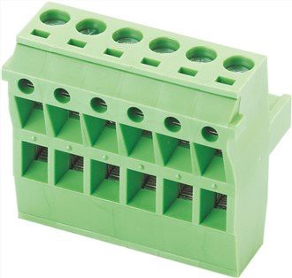 Stengjanlegur pitch 5,08mm kvenkyns tvöfalt stigstengi